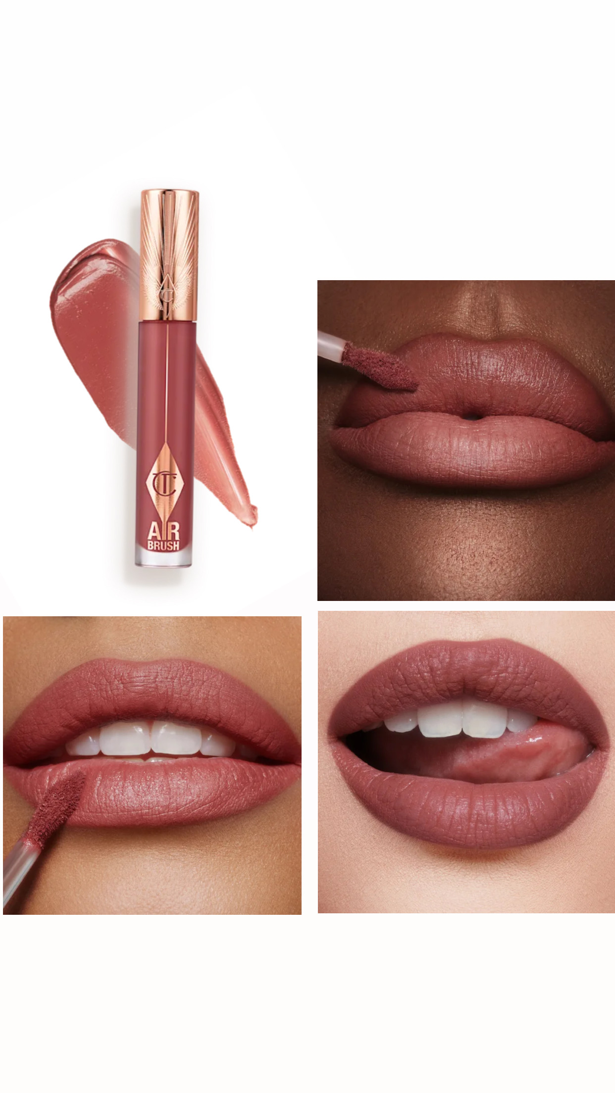 Charlotte tilbury- liquid lipstick-pillow talk medium blur