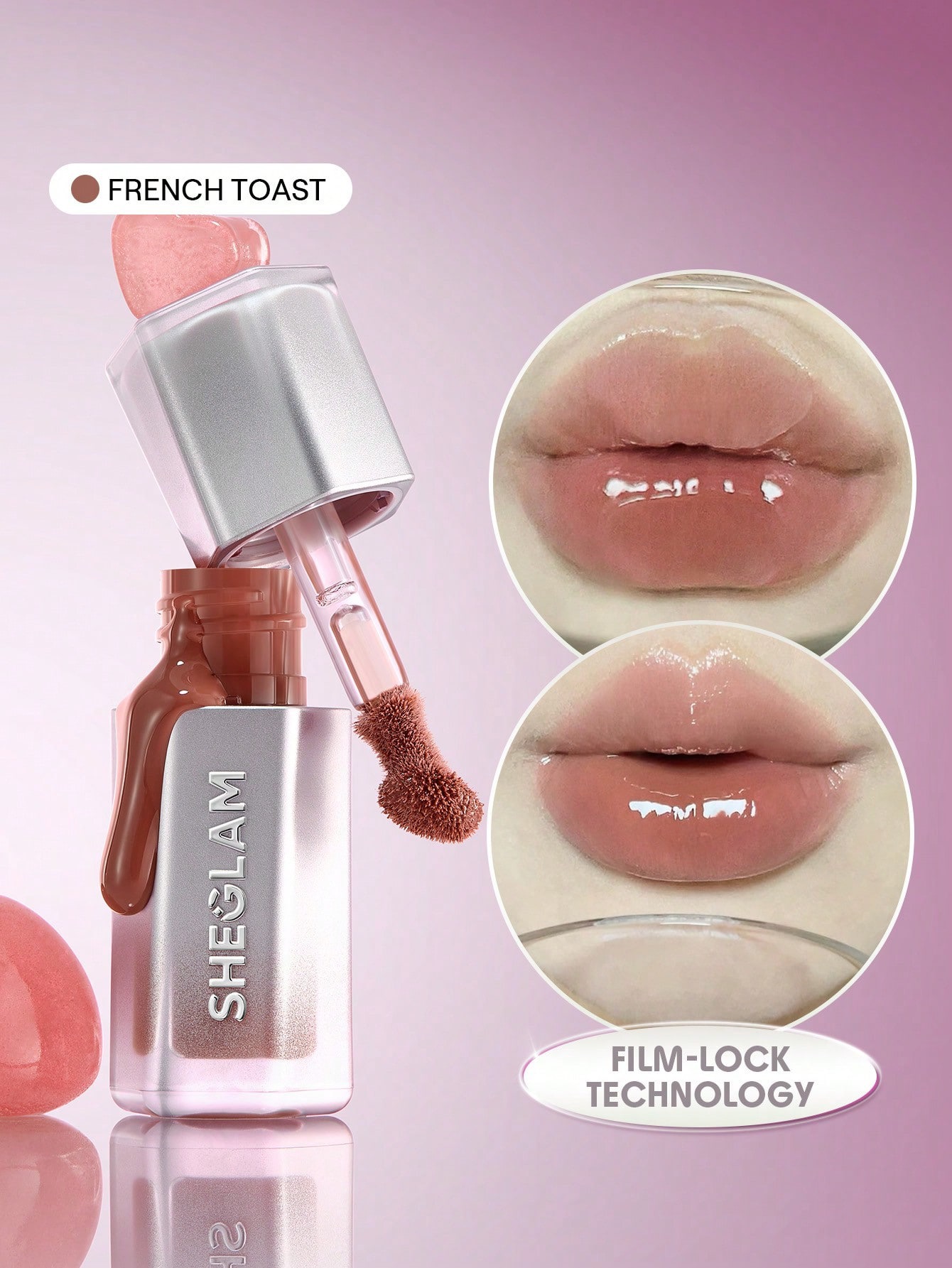 Sheglam- lock air gloss-French toast 