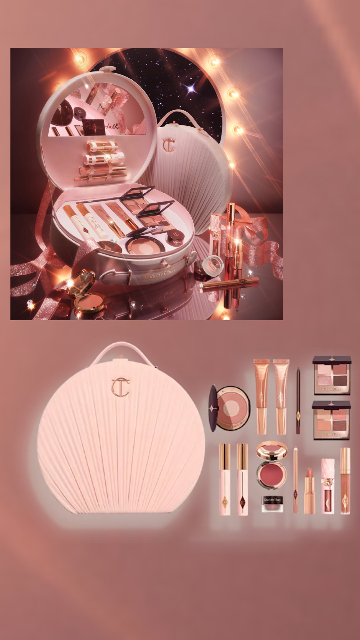 Charlotte tilbury-Pillow Talk Dreams Come True: Full Size Pink Makeup Gift Vault