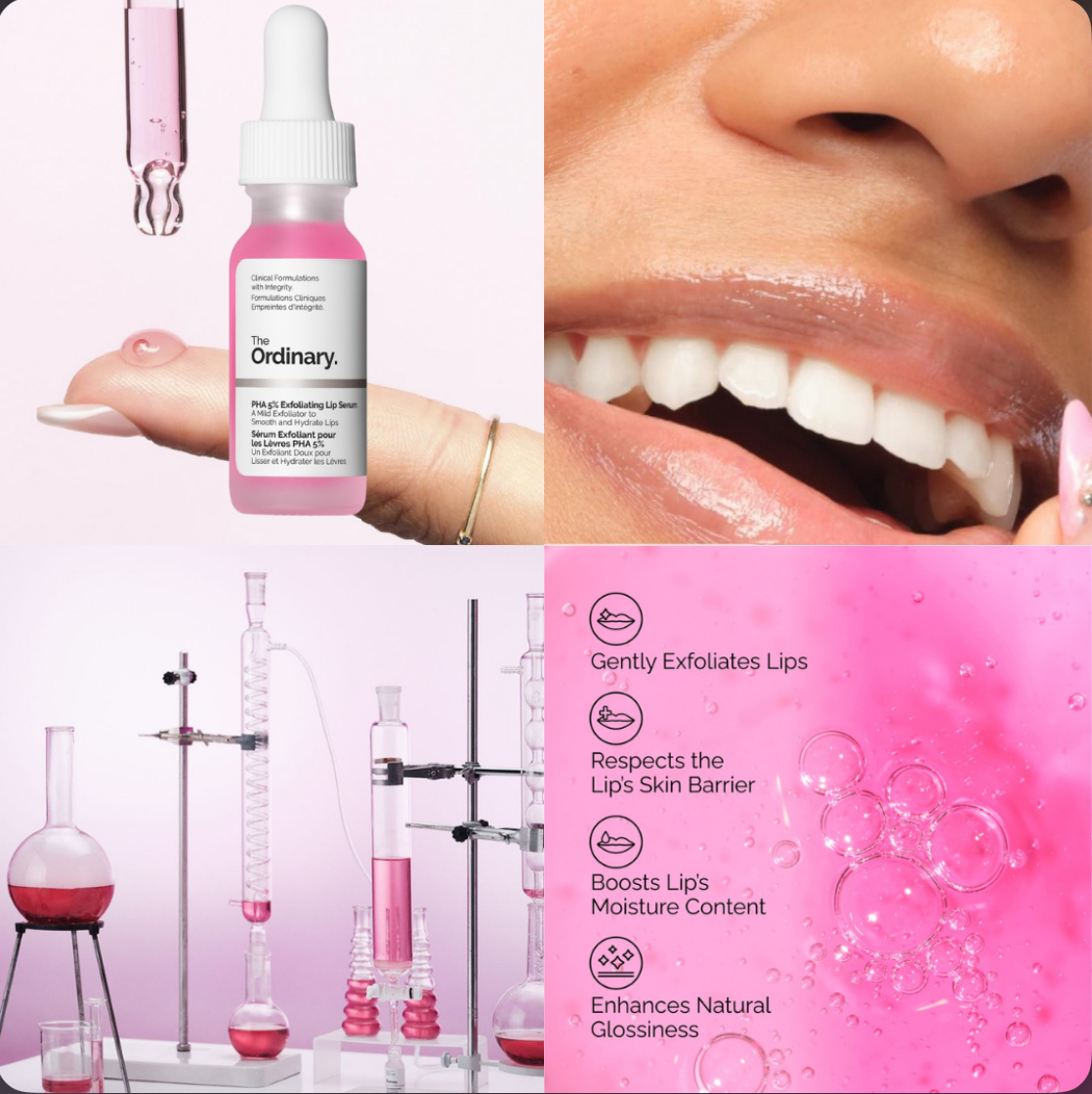 The Ordinary Pha 5% Exfoliating Lip Serum - 15ml