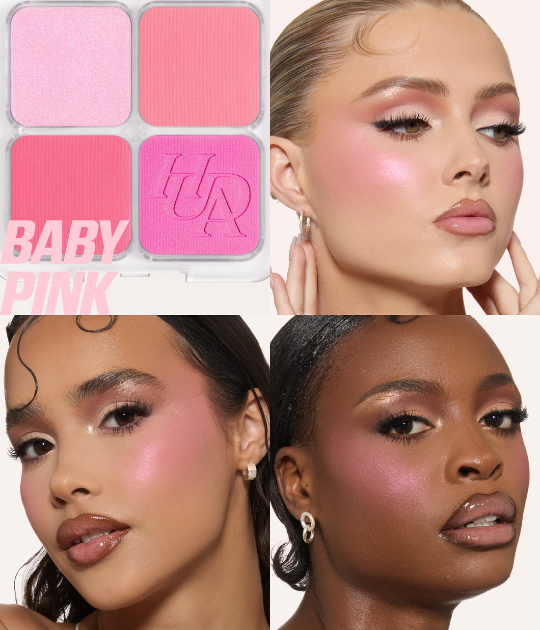 huda beauty blush filter palette-baby pink