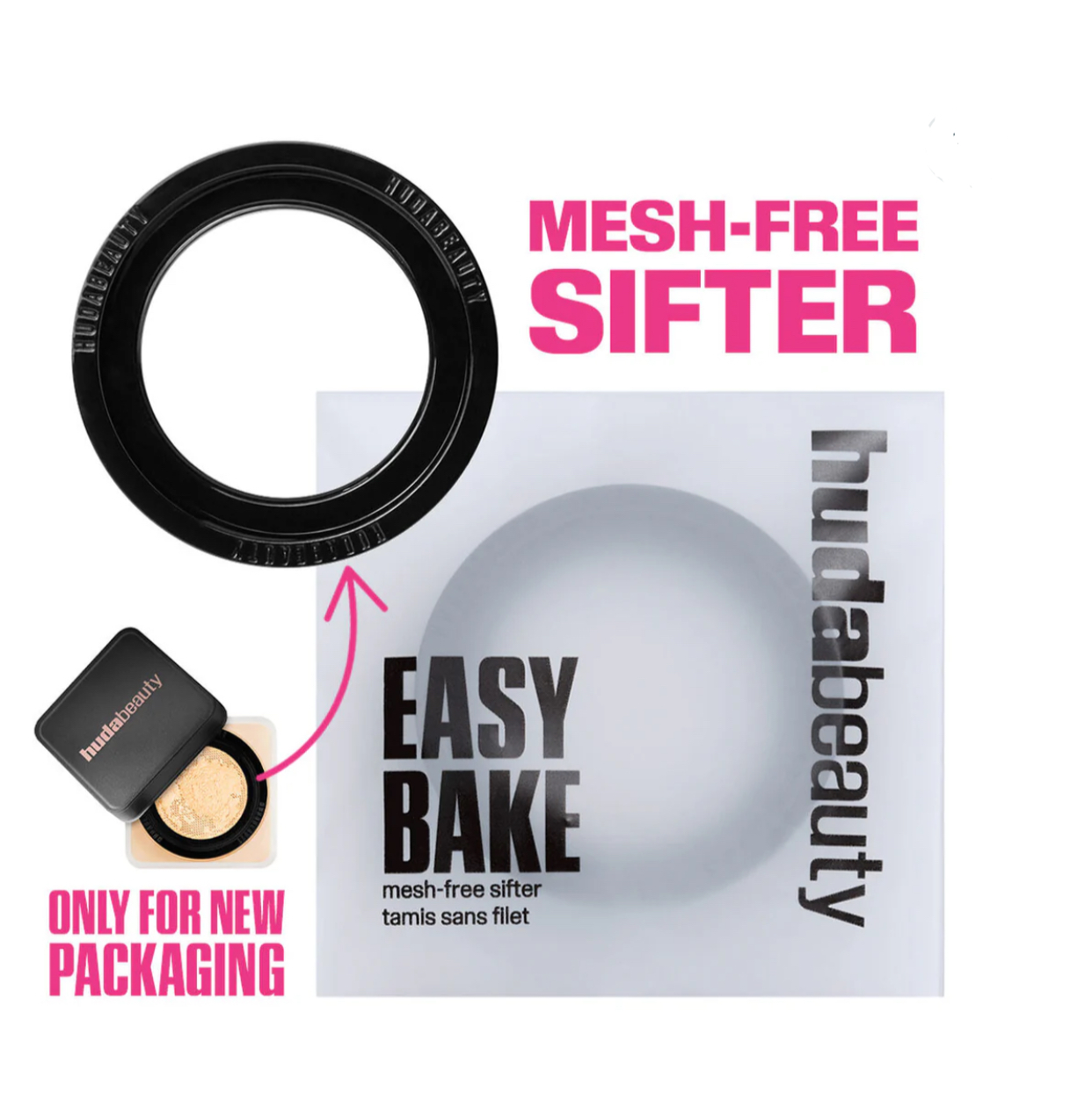 Huda Beauty Easy Bake Sifter Without Mesh