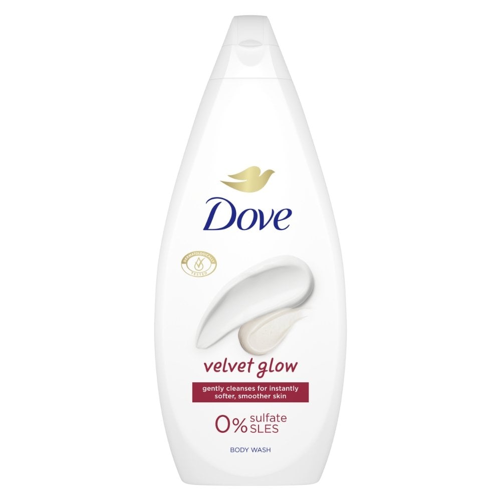 dove velvet glow body wash 720ml