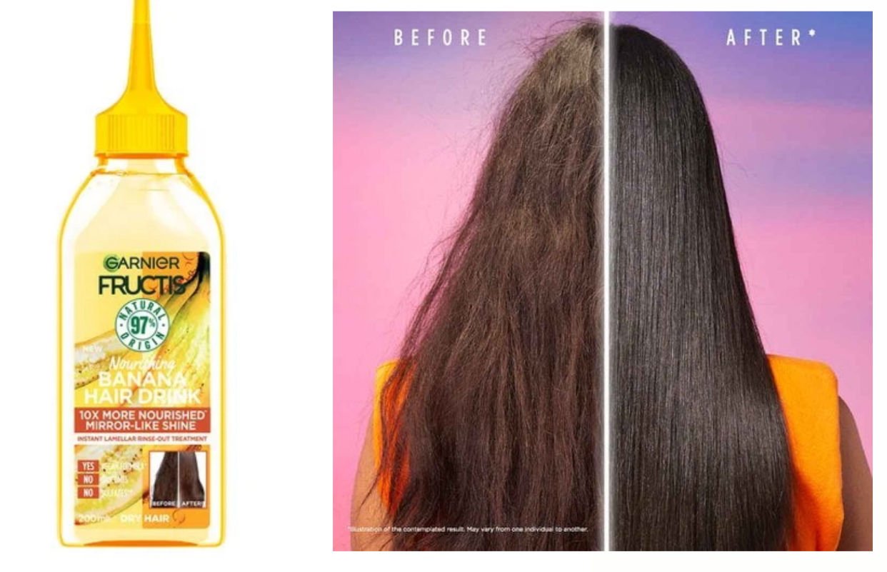 Garnier-Banana Hair Drink - Nourishing Dry Hair Treatmen—200ml