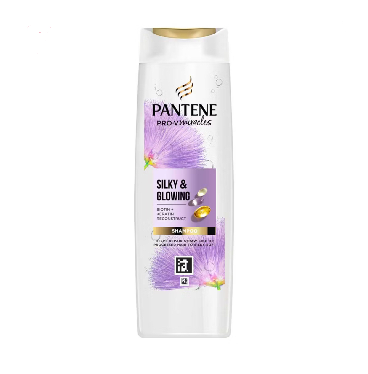 Pantene-Pro-V Miracles Silky & Glowing Shampoo for Dry & Damaged Hair-400ml
