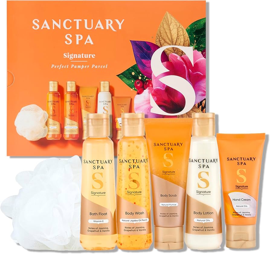 Sanctuary-Spa Signature Perfect Pamper Parcel – Luxury Bath & Body Gift Set