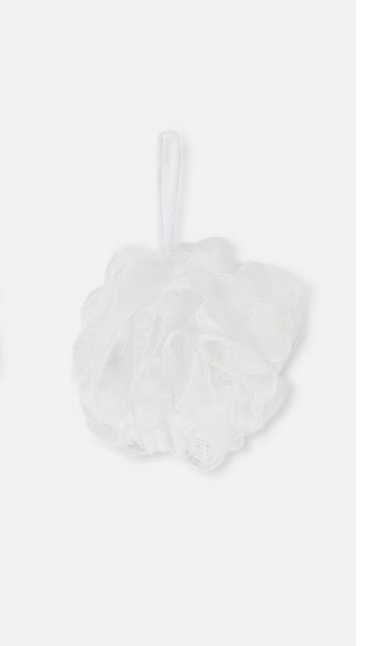 Primark-Shower Puffs-white