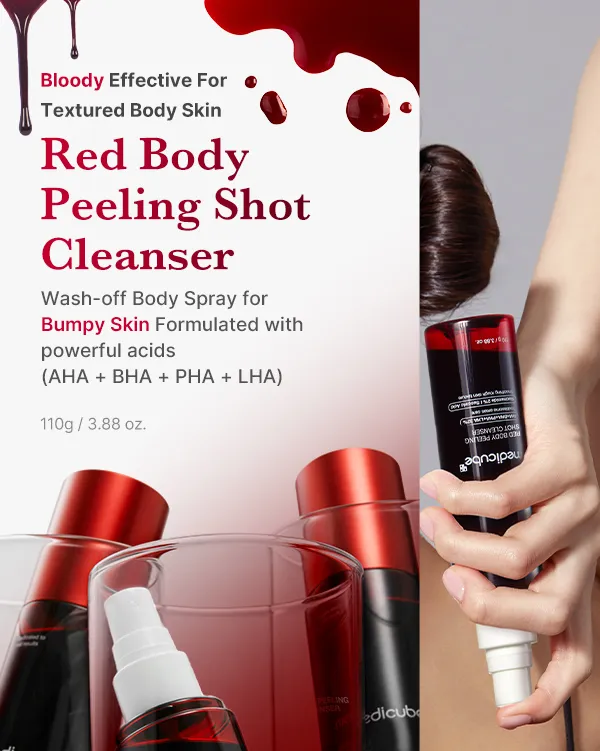 medicube - Red Acne Body Peeling Shot-110g
