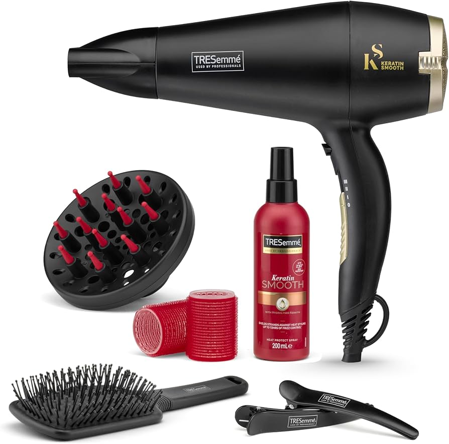 Tresemme-Keratin Smooth Volume Shine Hair Dryer & Diffuser Gift Set