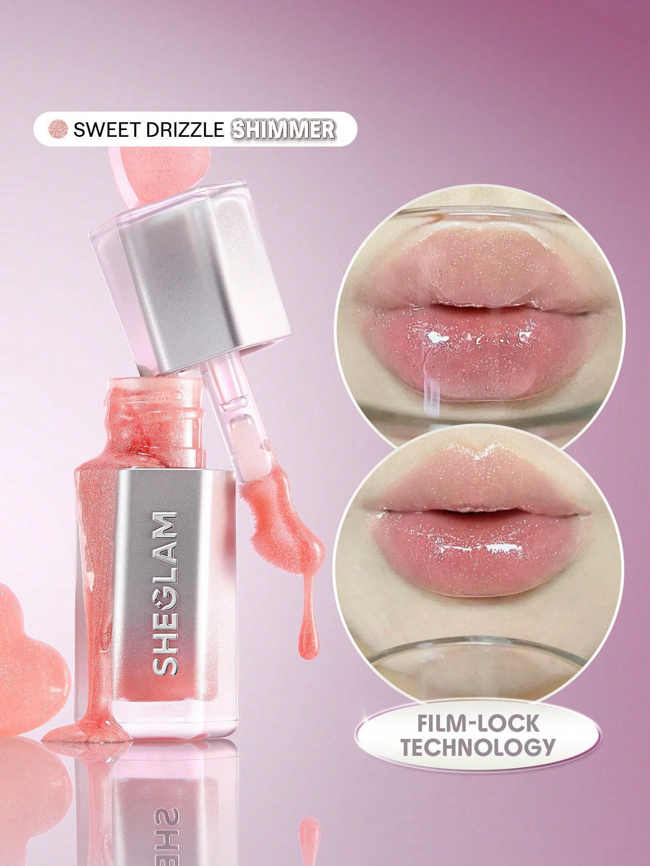 Sheglam- lock air gloss-sweet drizzle