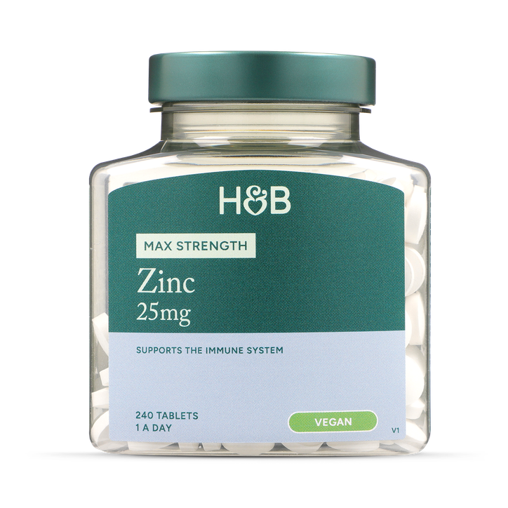 Holland & Barrett Zinc 25mg 240 Tablets