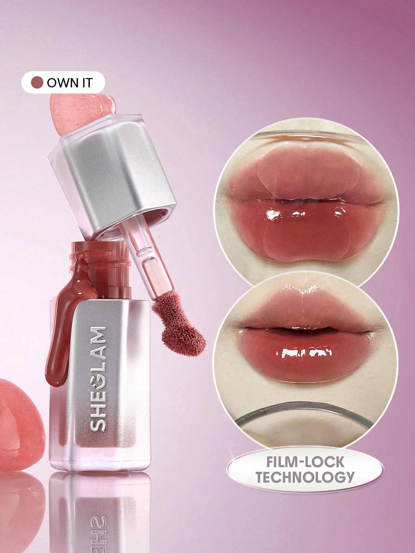 Sheglam- lock air gloss-own it