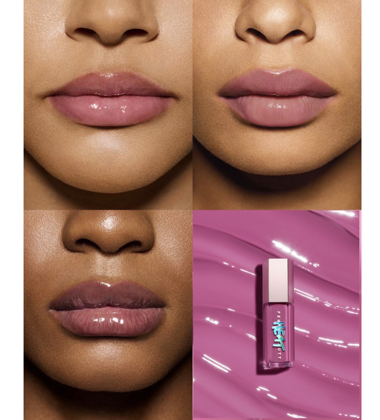Fenty beauty-GLOSS BOMB HEAT UNIVERSAL LIP LUMINIZER + PLUMPEr-lavender savage 