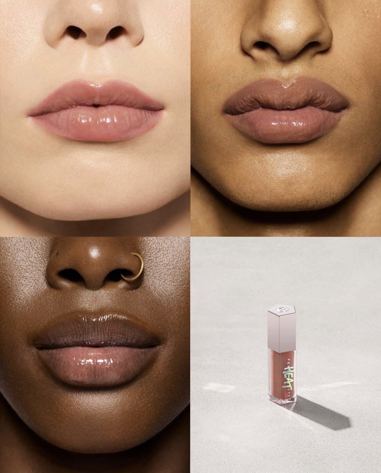 Fenty beauty-GLOSS BOMB HEAT UNIVERSAL LIP LUMINIZER + PLUMPEr-fenty glow heat 