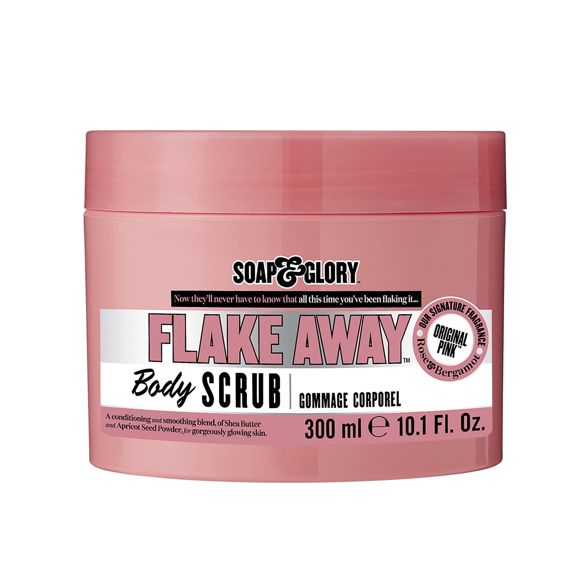 soap and glory Pink Flake Away Exfoliating Body Scrub300ml