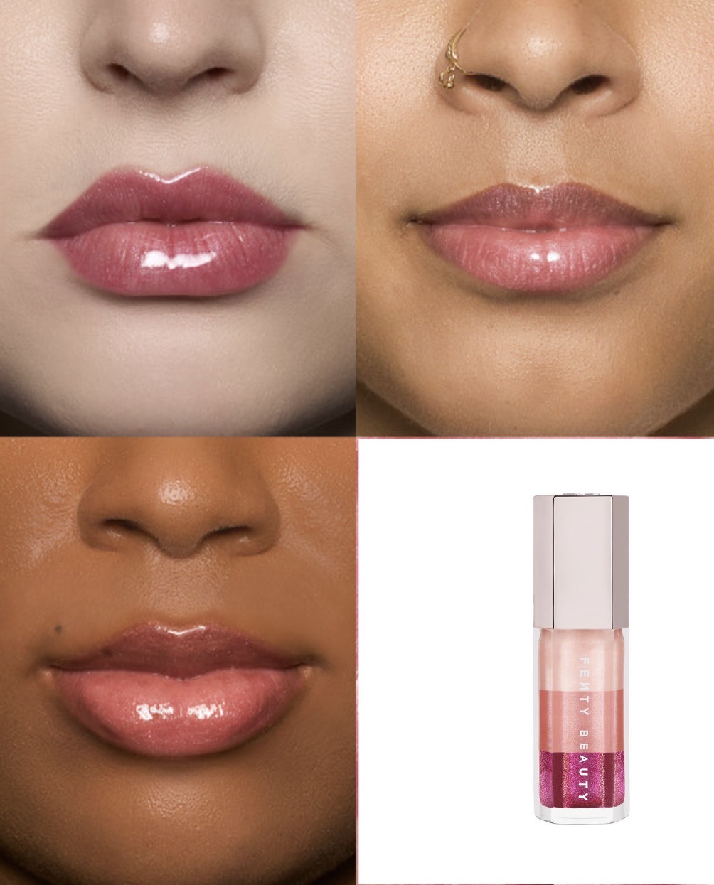 Fenty beauty- lip gloss-sugar plumz