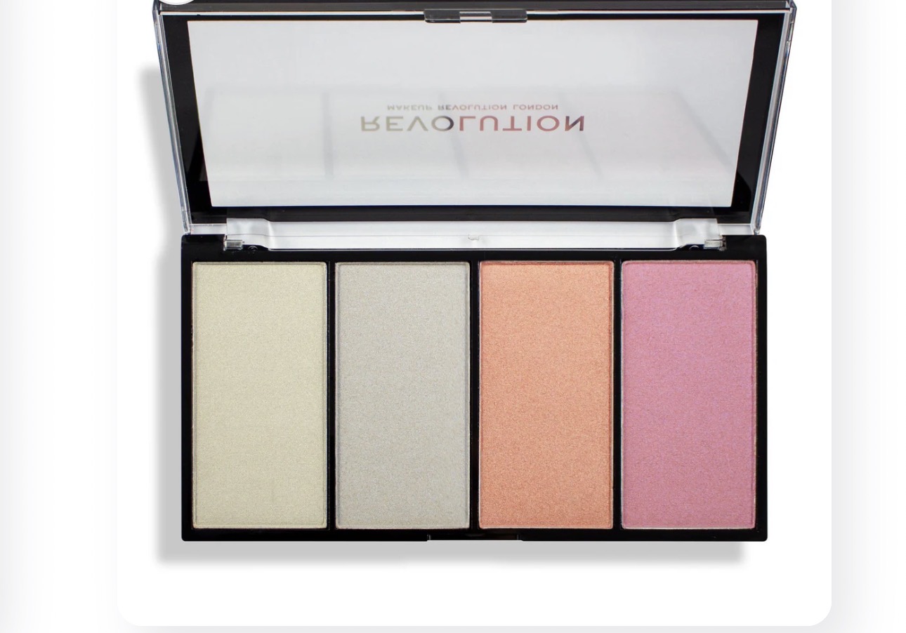 Revolution ReLoaded Lustre Lights Cool Highlighter Palette