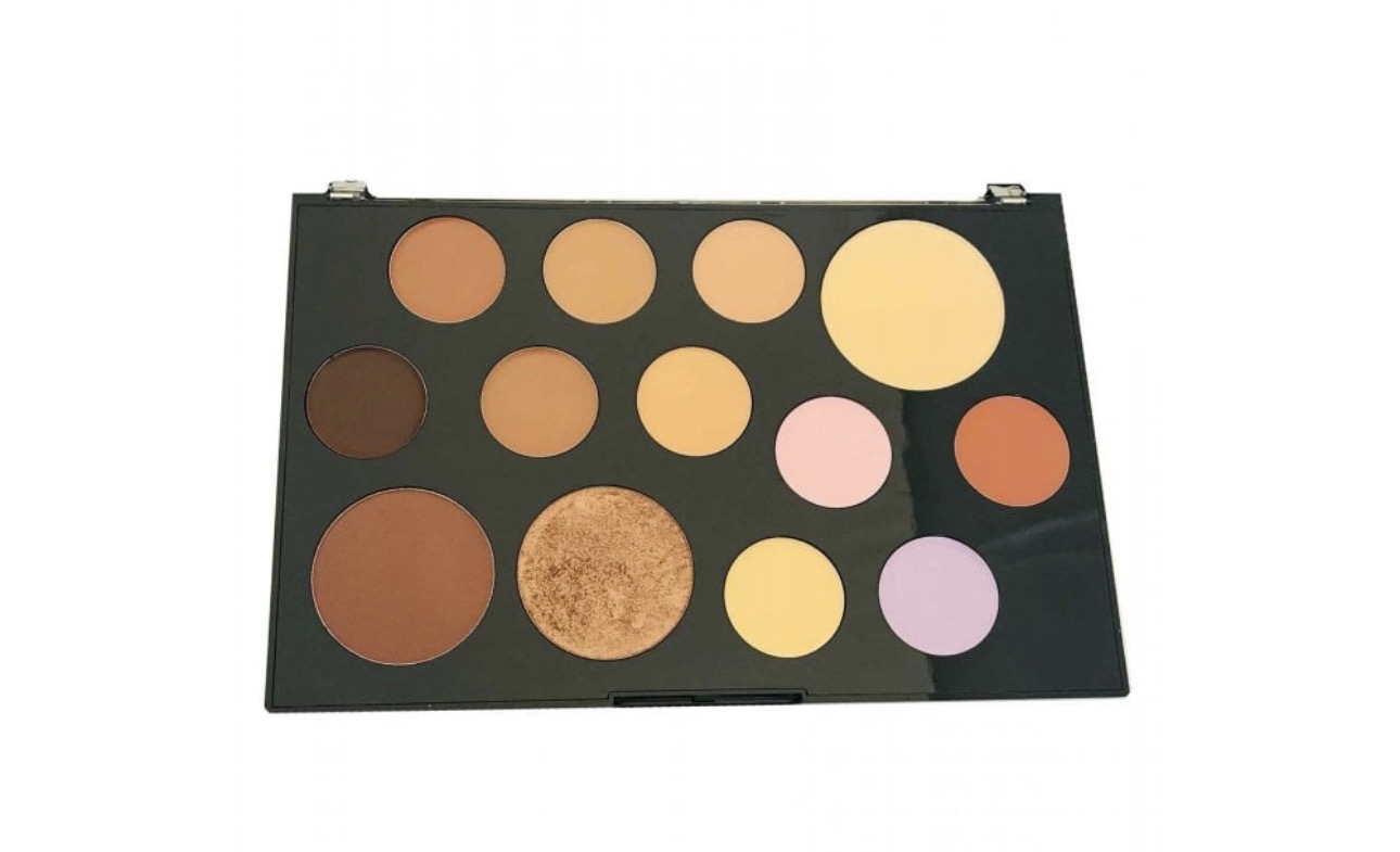 Revolution Beauty Pro HD Palette -FullSizeTester- The Face Works Medium/Dark
