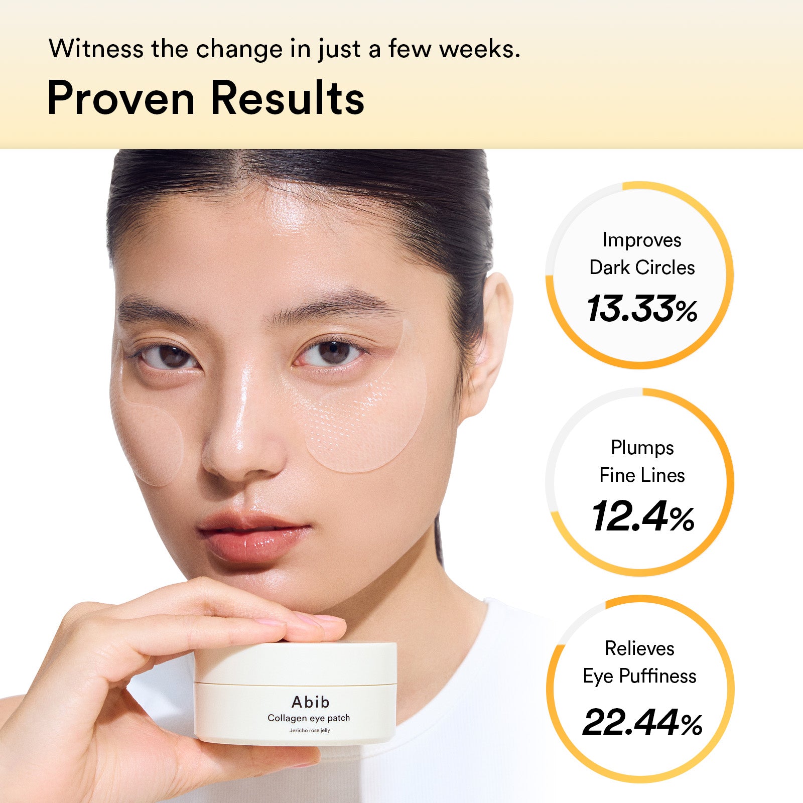Abib Collagen Peptide Eye Patches-60 patches