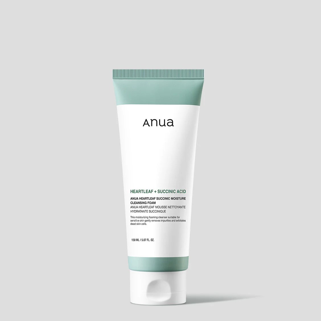 Anua Heartleaf Succinic Acid Moisture Cleansing Foam-150ml