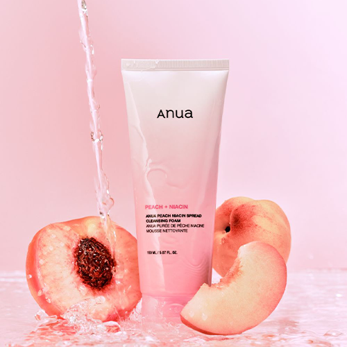 Anua-Peach Niacin Spread Cleansing Foam 150ml