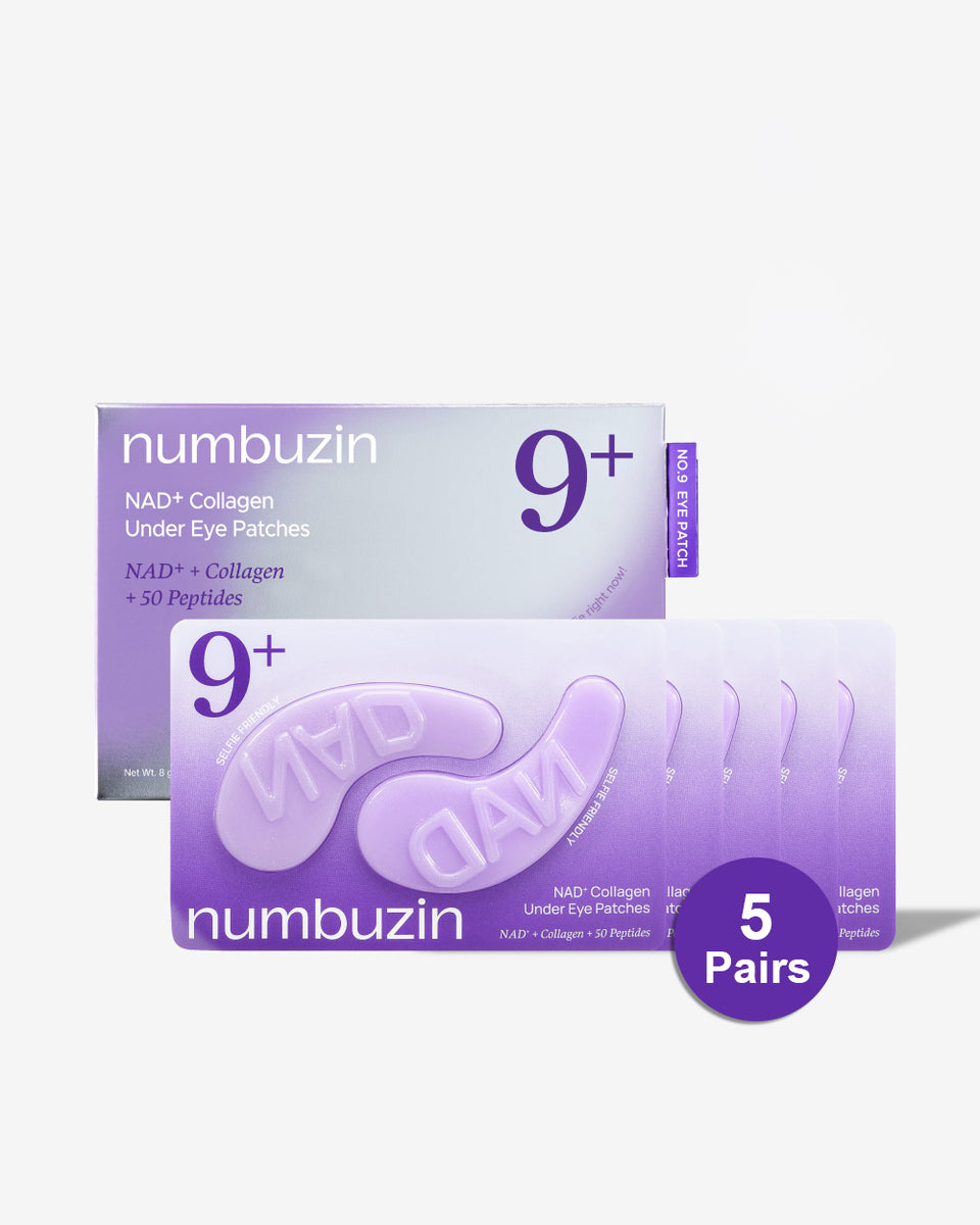 numbuzin - No.9 NAD+ Collagen Under Eye Patches-8g