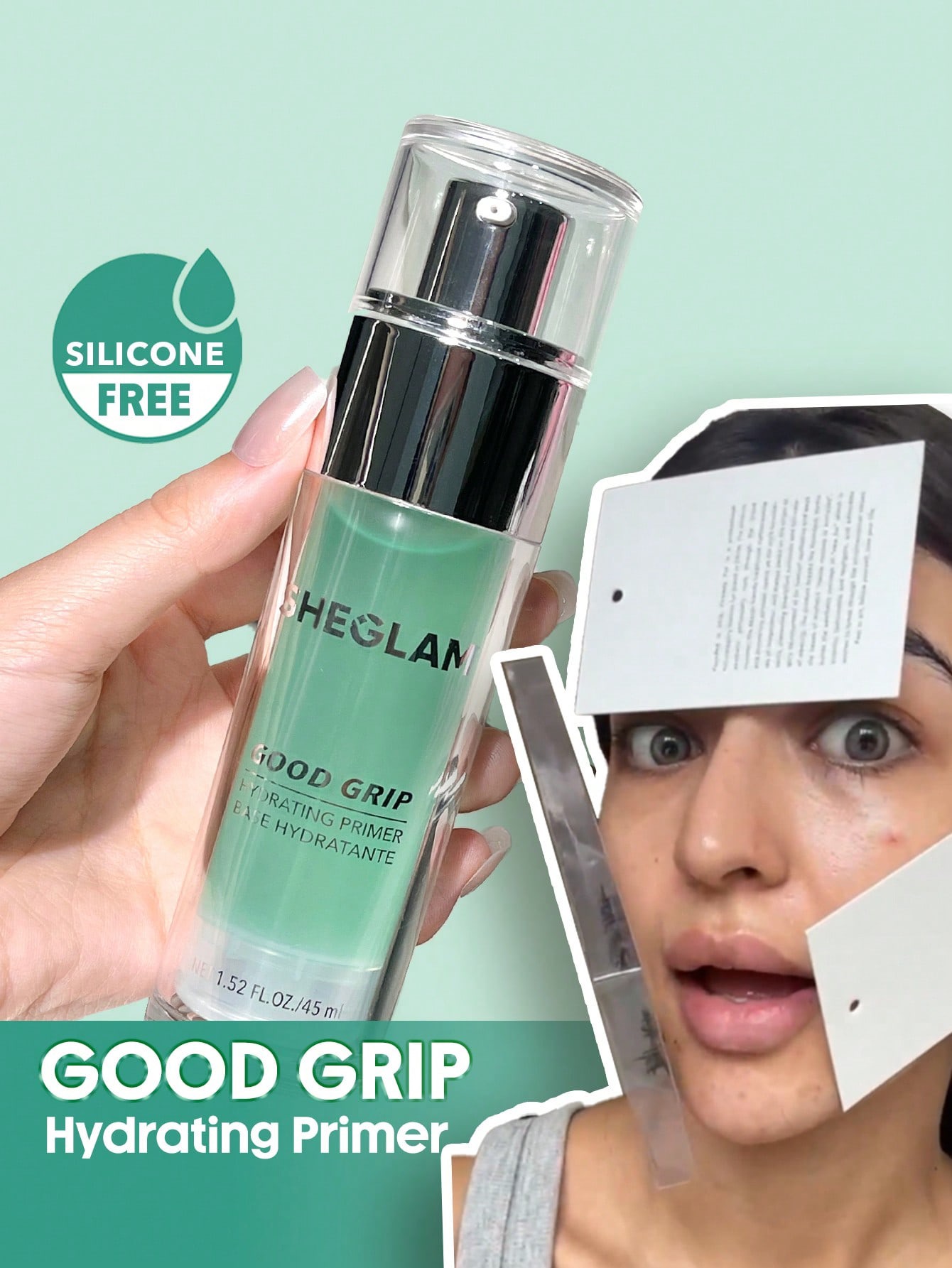 Sheglam-good grip hydrating primer oil control-45ml