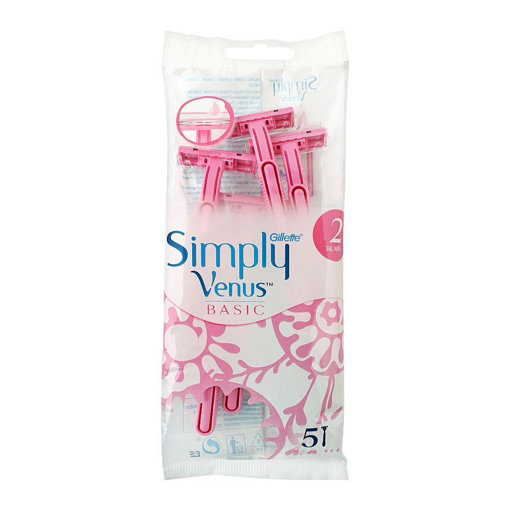 Gillette Simply Venus Basic 2 Blades Disposable Razor