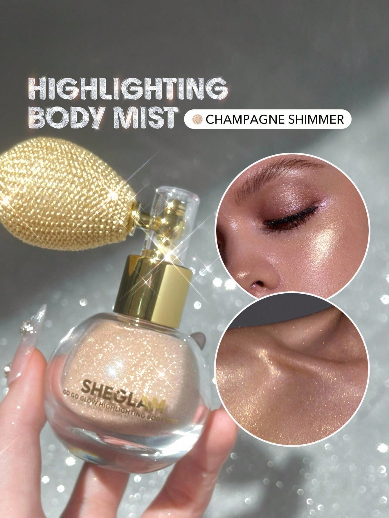 Sheglam-Go Go Glow Highlighting Body Mist