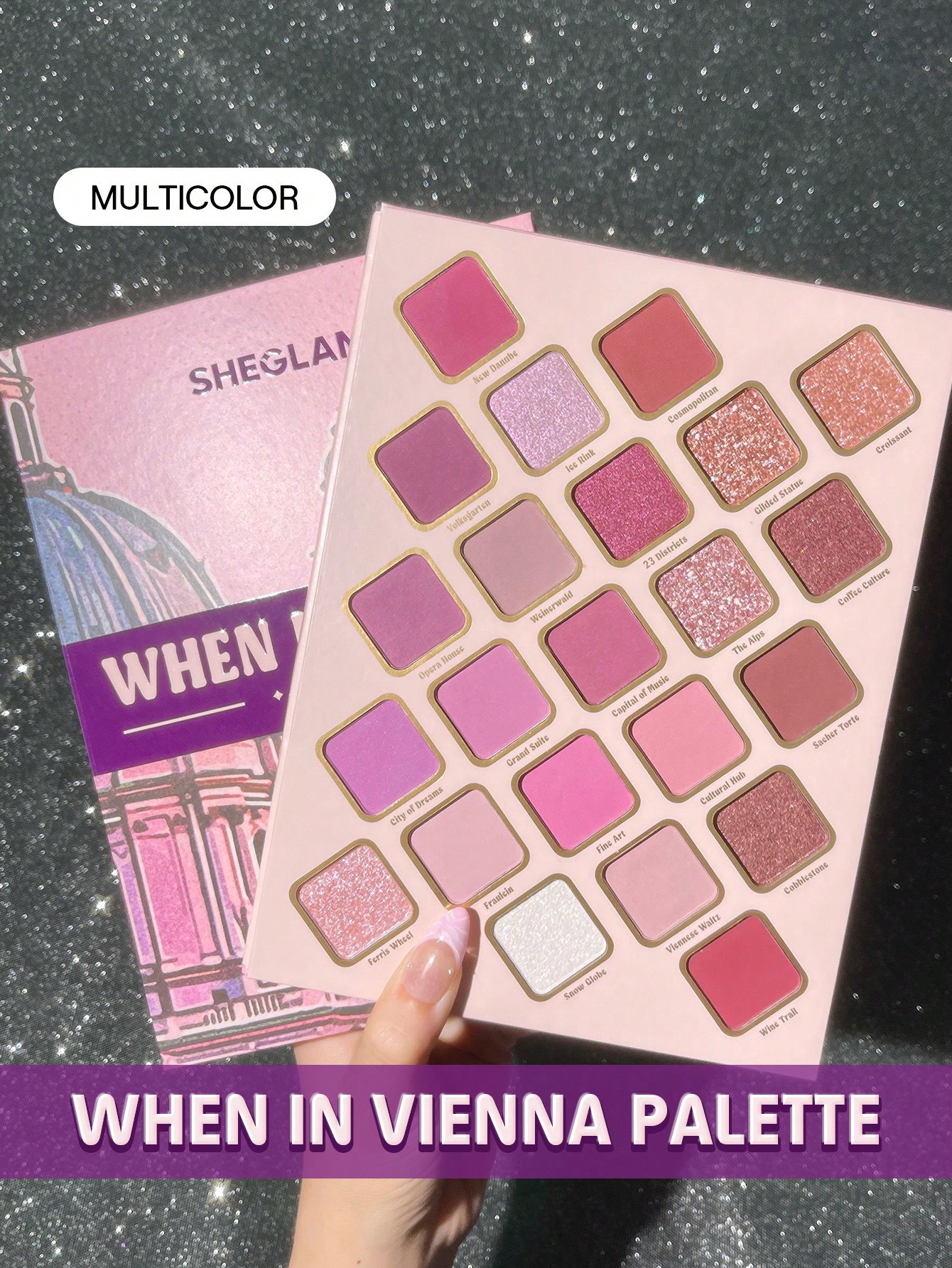 Sheglam-when in vienna palette 23 colors-multicolor 