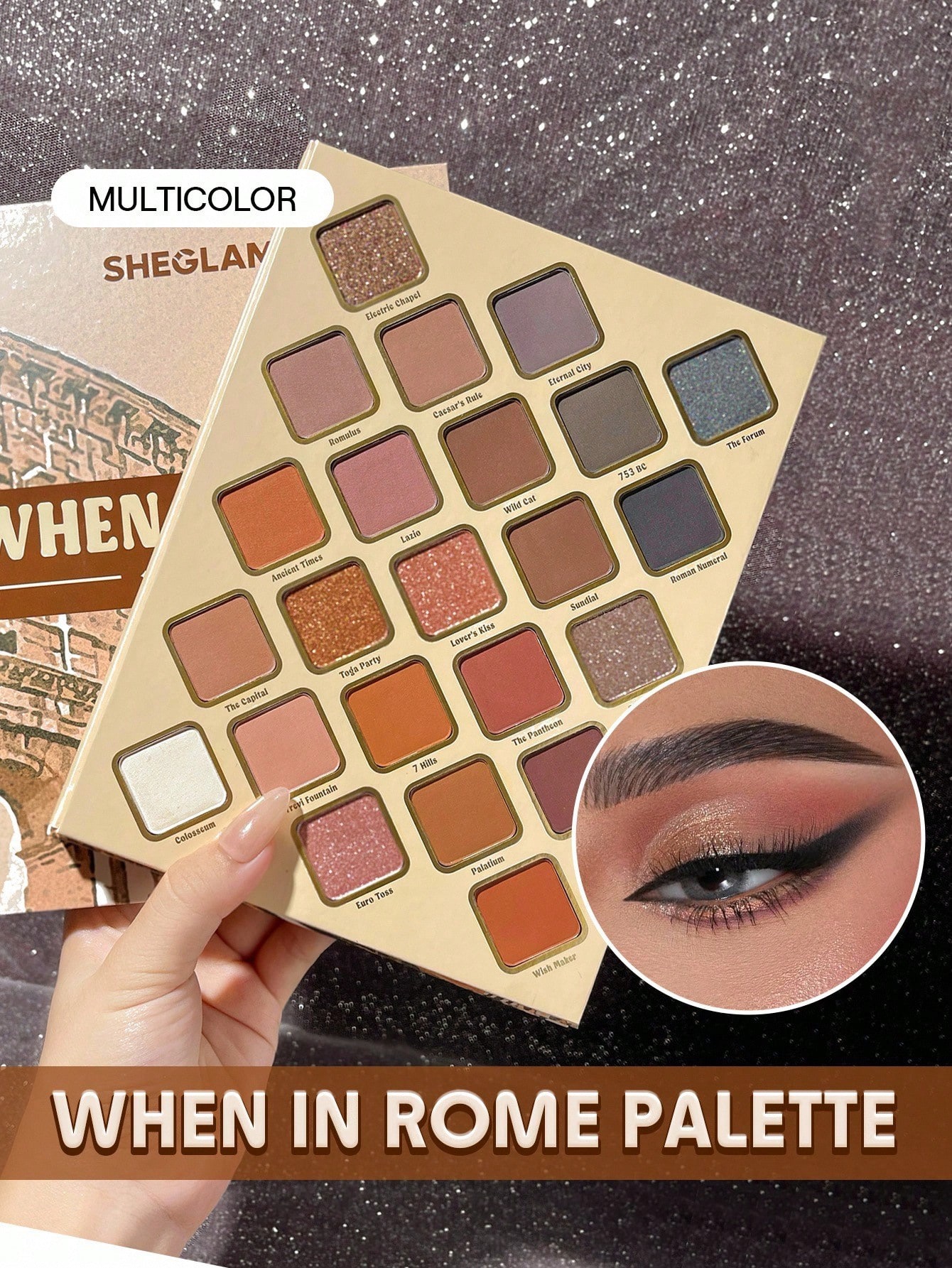 Sheglam-when in vienna palette 23 colors