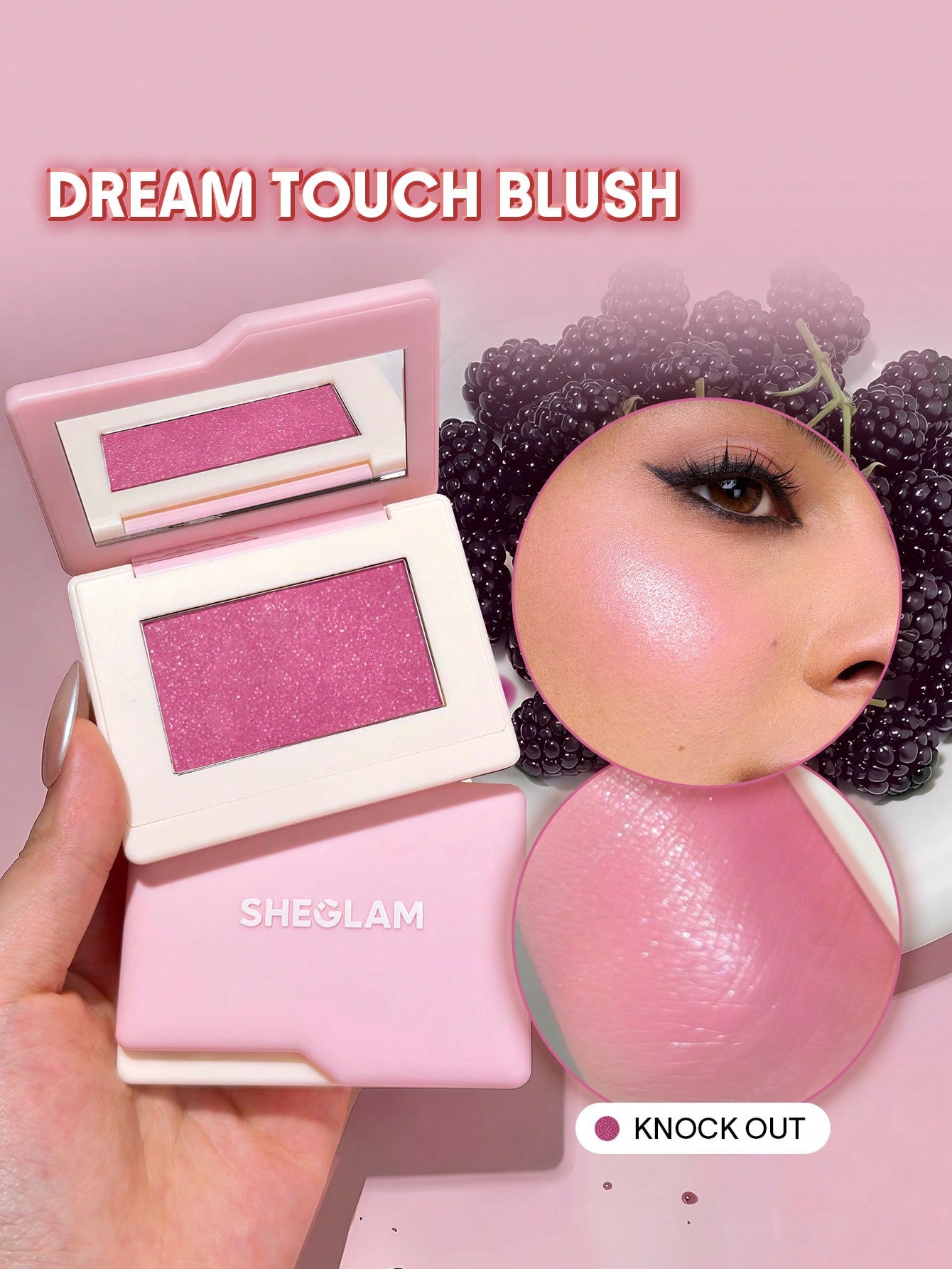 Sheglam-dream touch blush-020 knock out
