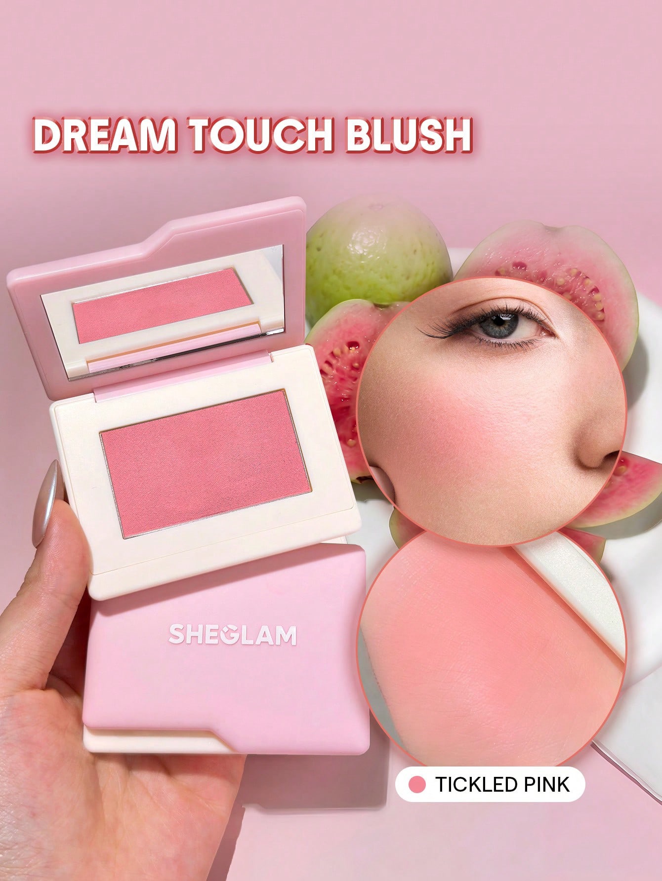 Sheglam-dream touch blush-016 tickled pink