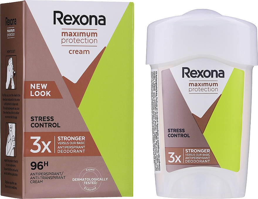 Rexona-Deodorant Cream Stick Stress Control-45ml