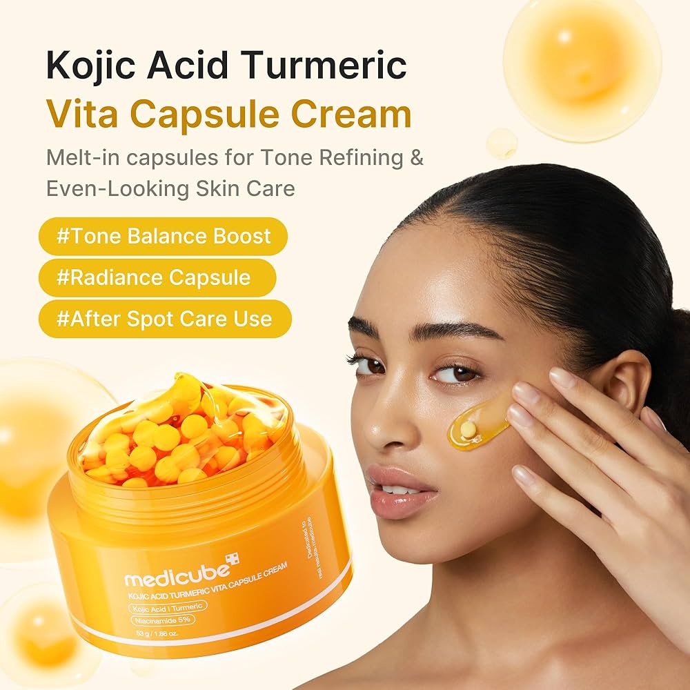Medicube Kojic Acid Turmeric Vita Capsule Cream-53g