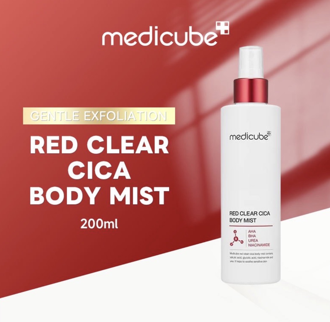 Medicube Red Clear Cica Body Mist-200ml