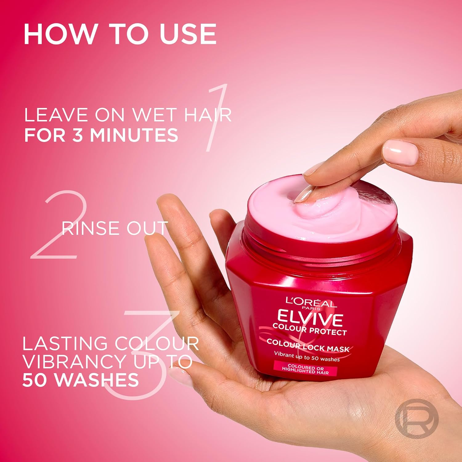 Loreal-Elvive Colour Protect Mask-300ml