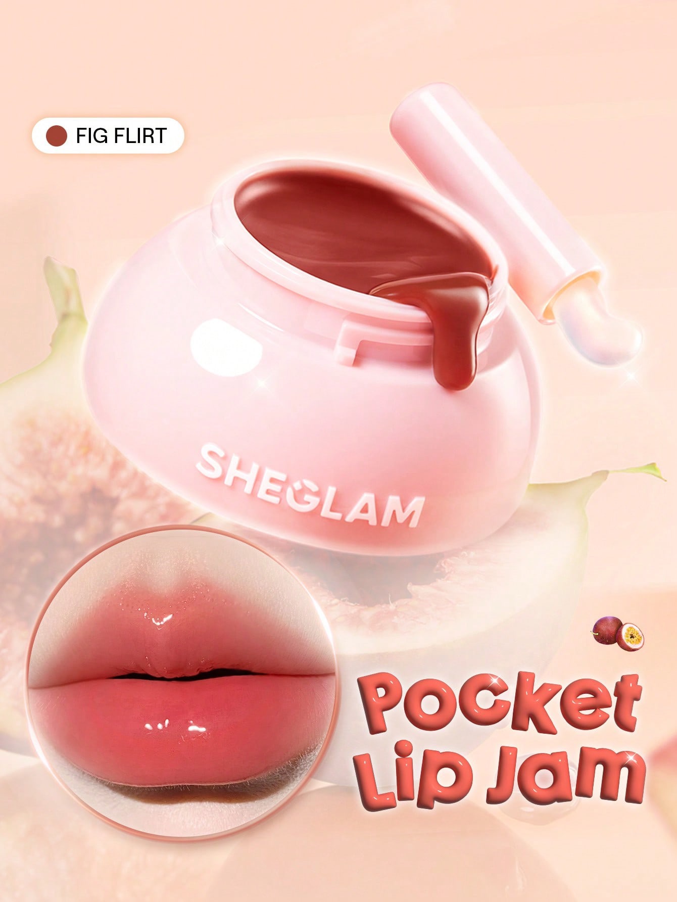 Sheglam-Hydra Jelly Pocket Lip Jam Hydrating Nourishing Lip Gloss-fig filler 