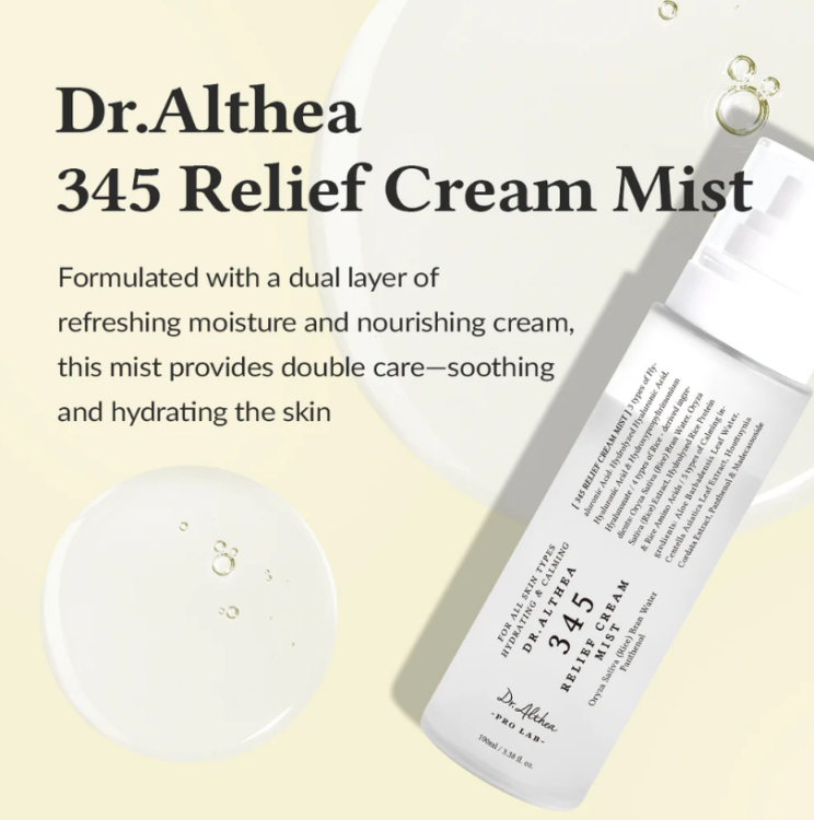 Dr Althea 345 Relief Cream Mist-100ml