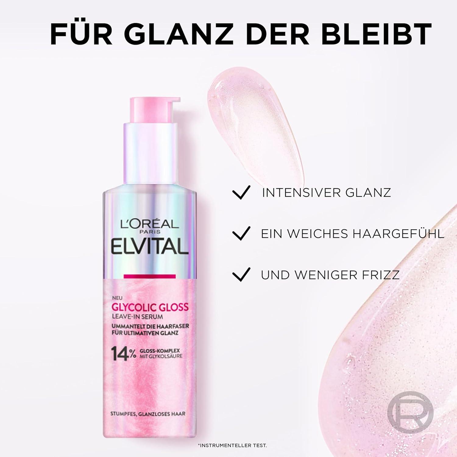 LorealParis-Elvital Glycolic Gloss Serum-150ml