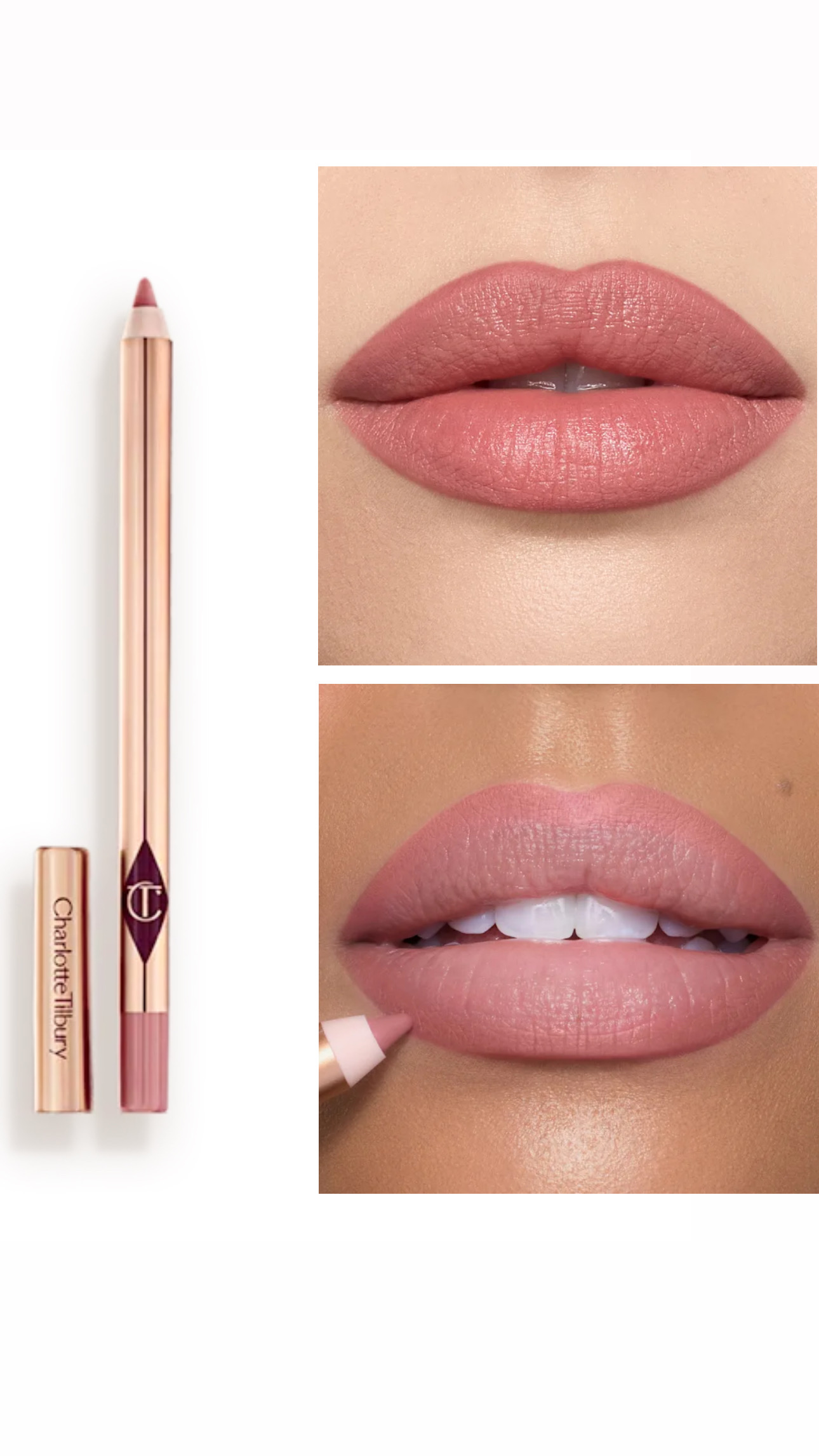 Charlotte tilbury-Nude Lip Liner -pillow talk 