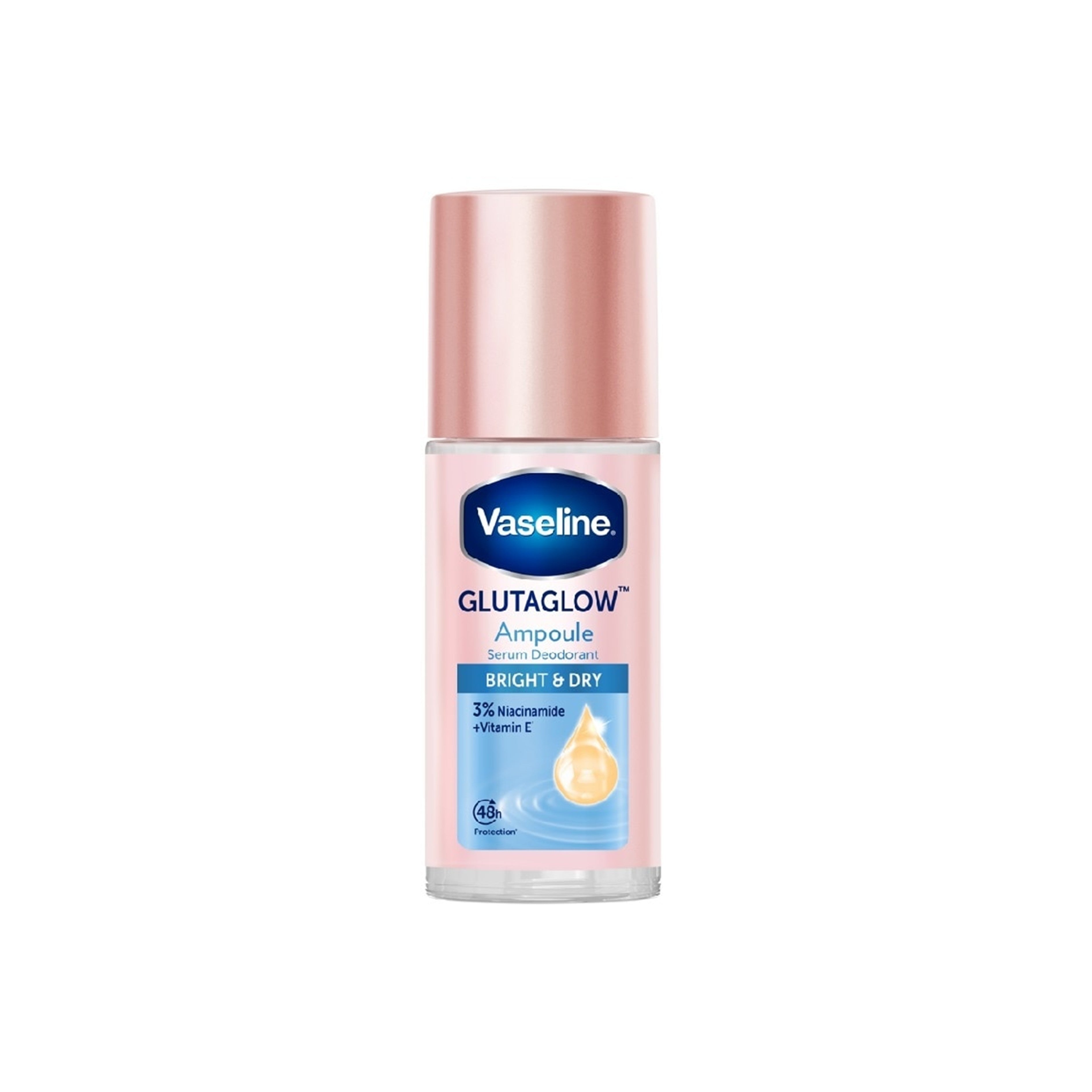 Vaseline GlutaGlow Ampoule Serum Deodorant Bright & Dry-45ml