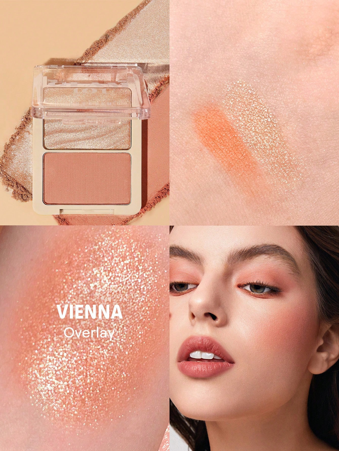Sheglam-Glam 101 Hybrid Highlighter& Blush-vienna