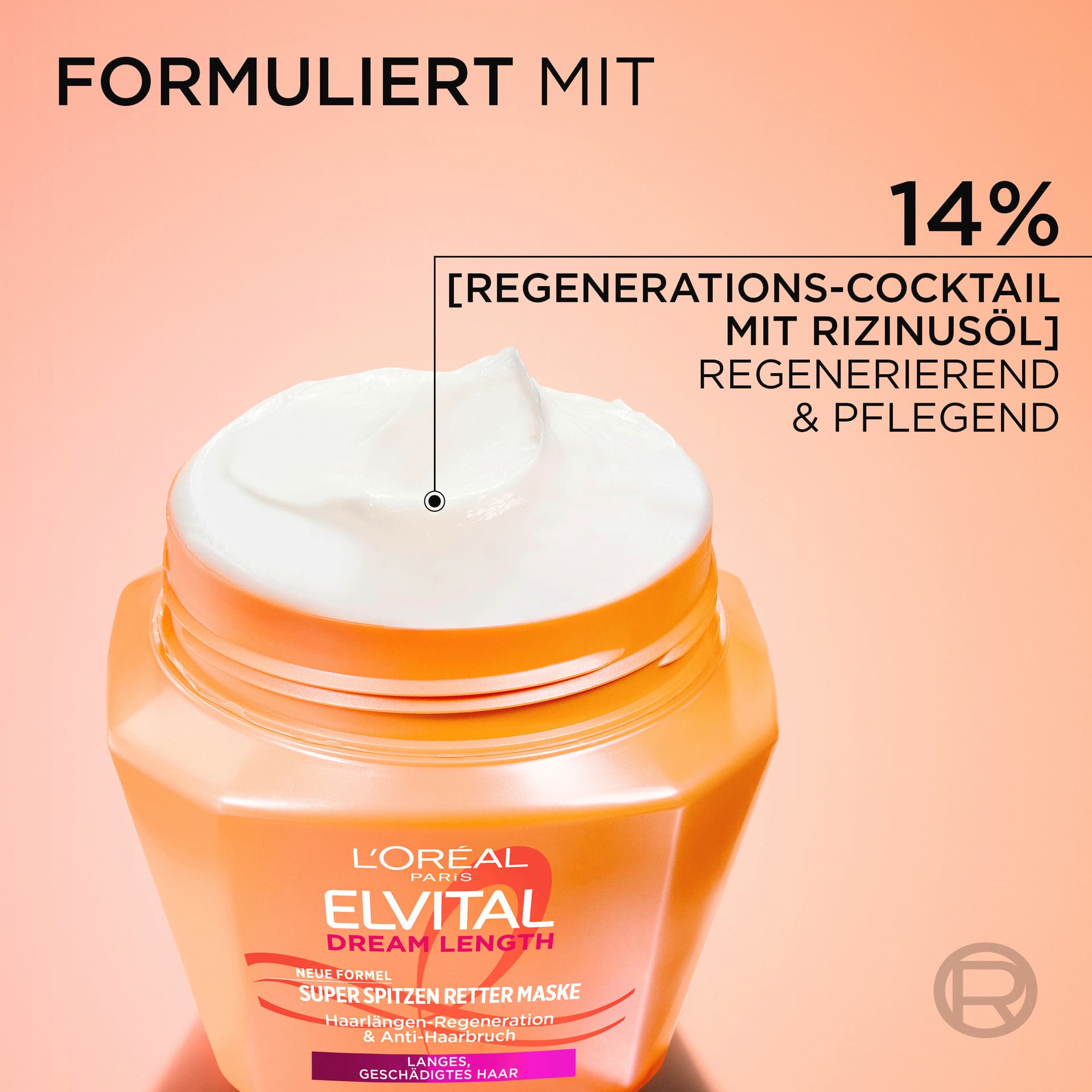 Loreal-Elvital Dream Lengths Super Spitzen Retter Mask-300ml