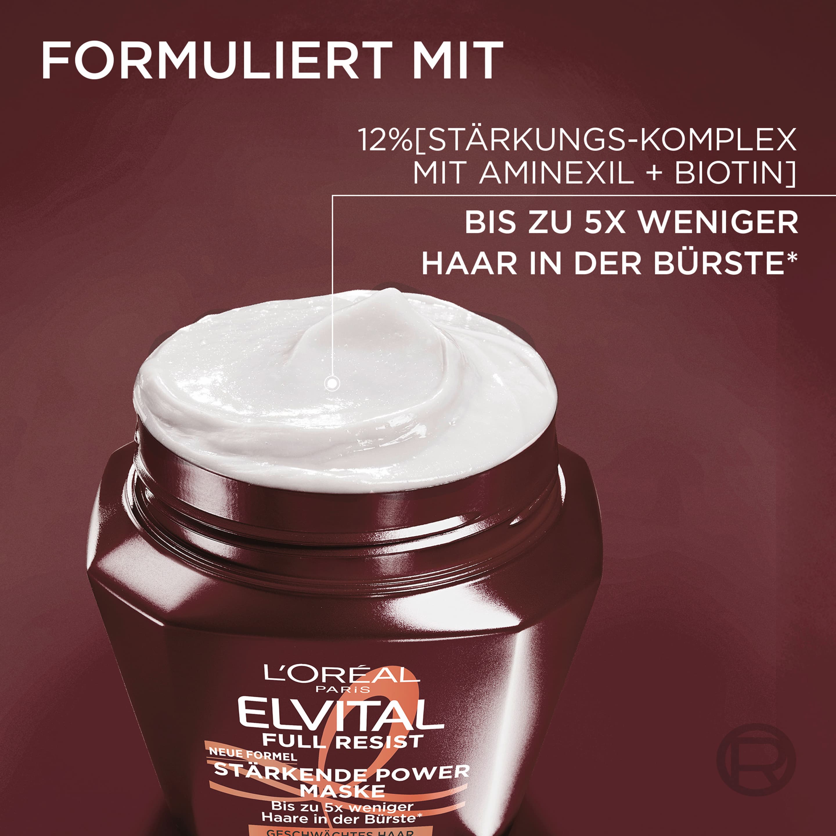 Loreal-Elvital Full Resist Stärkende Power Maske-300ml