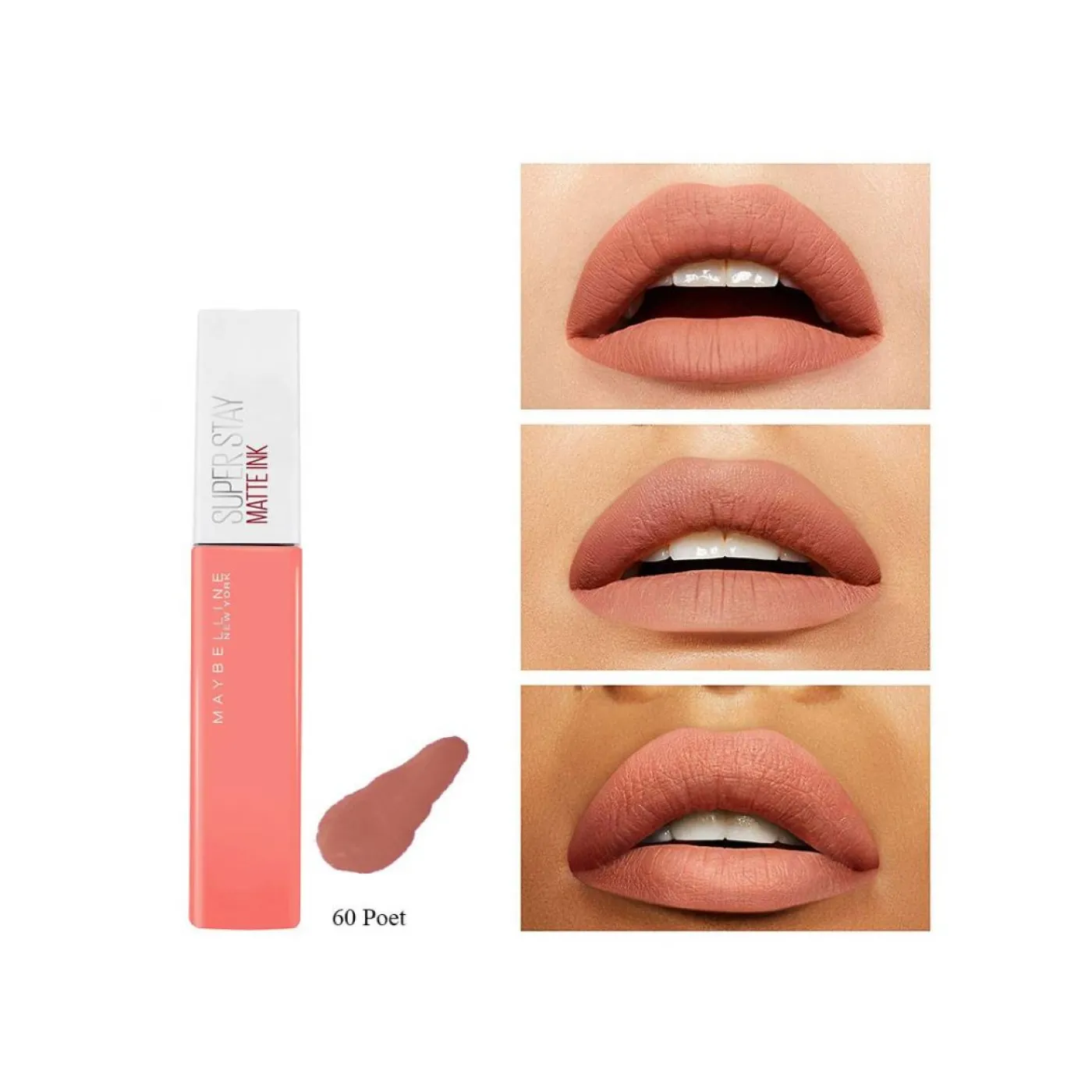 Maybelline Super Stay Matte Ink Liquid Lipstick –60 poet 