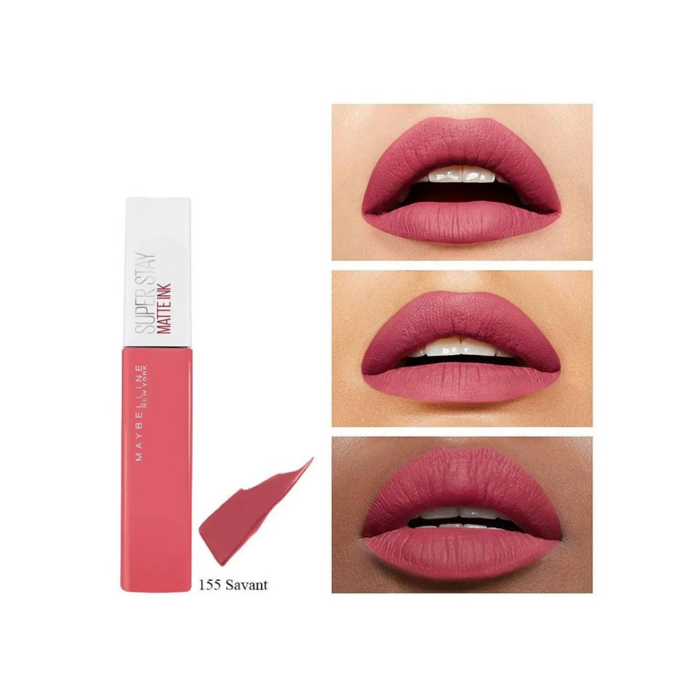 Maybelline Super Stay Matte Ink Liquid Lipstick –155(Savant)