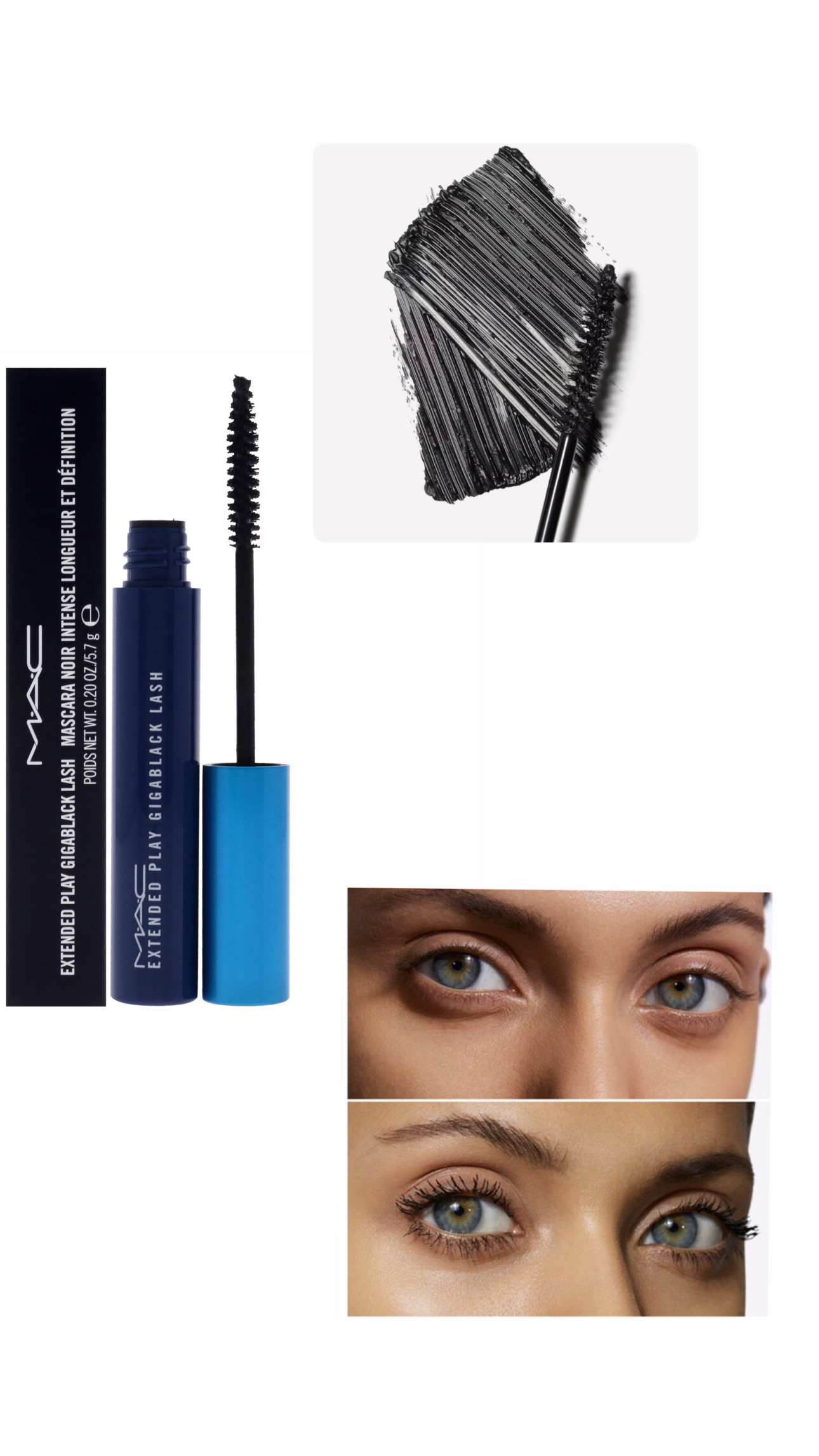 Mac-Extended Play Gigablack Lash Mascara-