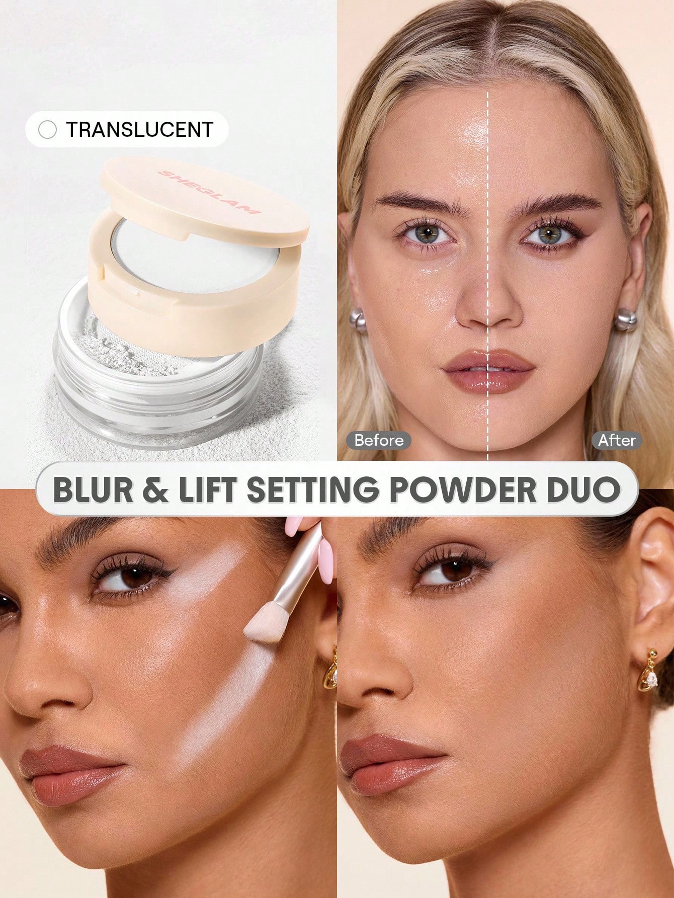 Sheglam-Insta-Ready Blur & lift -translucent 