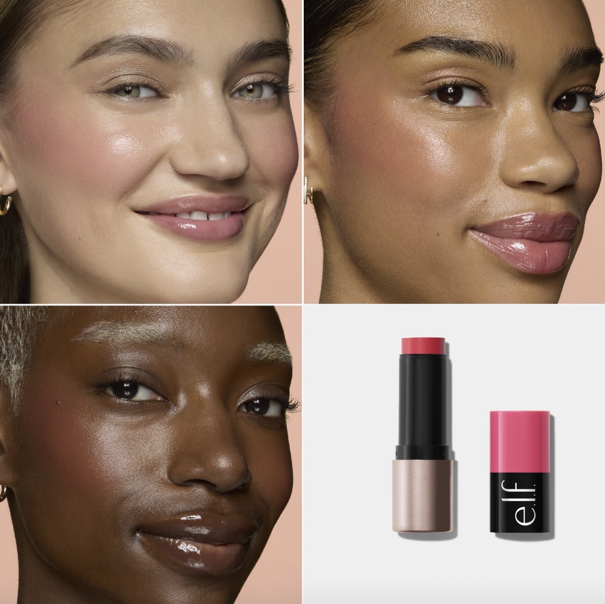 Elf-Soft Glam Cream Blush-heat check 